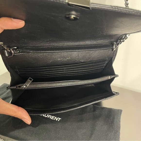 SOLD Authentic YSL Becky crossbody WOC - Picture 11 of 11